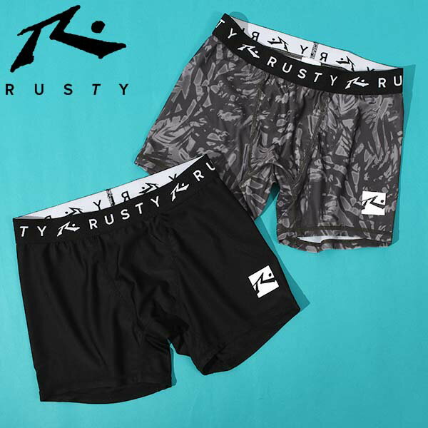 30%off ネコポス発送! ラスティ サーフ インナーショーツ RUSTY メンズ ロゴ 水着 アンダーパンツ インナーパンツ アンダーウェア ボクサーパンツ...
