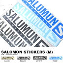 ゆうパケット対応可能！ SALOMON サロモン STICKERS ステッカー スノーボード Mサイズ ロゴ LOGO カッティング シート シール スノボ 国内正規品 L39488200 L39488000 L39458900 L39488100 その1