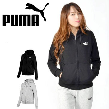 半額 50%OFF 現品のみ フルジップ パーカー プーマ PUMA レディース ESS フーデッドスウェットジャケット トレーナー スエット スポーツウェア トレーニングウェア スポーツ トレーニング ロゴ 853882