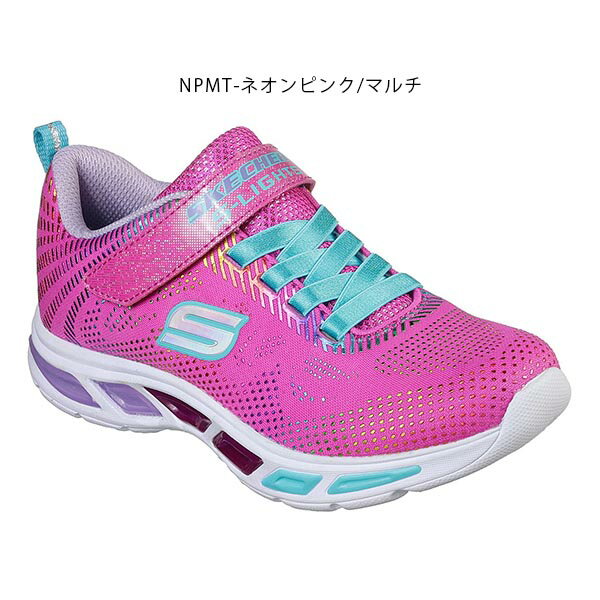 光る靴 スニーカー スケッチャーズ SKECHERS キッズ エスライツ ライトビームス グリームNドリーム シューズ 靴 女の子 ライトアップシューズ 10959L 得割20