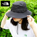 送料無料 ノースフェイス UV バケットハット レディース メンズ THE NORTH FACE Wide Down Brim Hat ワイド ダウン ブリム ハット 帽子 アウトドア 登山 ハイキング ブラック 黒 紫外線防止 NN02440 2024春夏新作