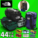 ザ・ノース・フェイス 旅行・トラベルバッグ レディース 送料無料 ノースフェイス バッグ メンズ レディース THE NORTH FACE ベースキャンプ ダッフルS BC DUFFEL S 44L 2way NM82368 ダッフルバッグ ボストンバッグ アウトドア 2024春夏新色 バックパック リュックサック ザ ノースフェイス