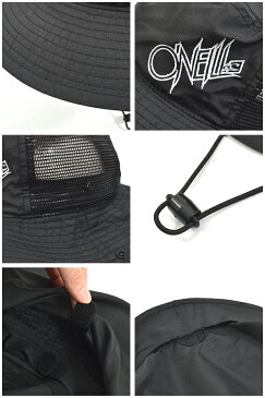 30%off オニール サーフハット ONEILL キッズ ジュニア 子供 6歳-12歳 ビーチハット サーフィン ロゴ 無地 あご紐付き ドローコード 帽子 ハット アウトドア マリンスポーツ プール 海水浴 水遊び 669900 【あす楽対応】
