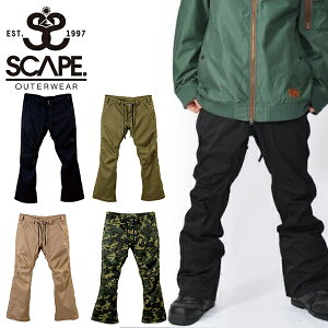 50%off 半額 送料無料 スノーボードウェア SCAPE エスケープ RAID PANTS メンズ パンツ スノボ スノーボード スノーウェア ボトムス