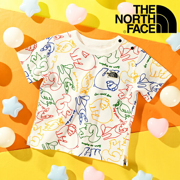 ゆうパケット発送！送料無料 ノースフェイス 半袖Tシャツ ベビー キッズ 子供 THE NORTH FACE B S/S Latch Pile Tee ラッチ パイル テ..