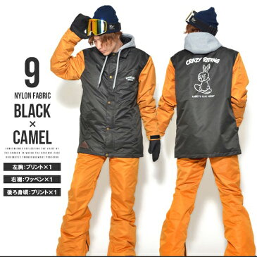 送料無料 スノーボードウェア メンズ Coach Jacket コーチジャケット バックプリント スノーウエア スノーボード ウェア スノボウエア SNOWBOARD JACKET 【あす楽対応】