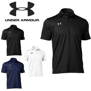 送料無料 半袖 ポロシャツ メンズ アンダーアーマー UNDER ARMOUR UA TEAM ARMOUR POLO ロゴ シャツ ランニング ゴルフ トレーニング スポーツ ウェア 1314092 得割14