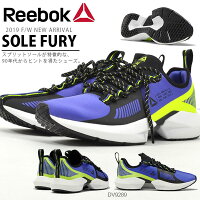  得割30 送料無料 ランニングシューズ リーボック Reebok メンズ ソールフューリー SOLE FURY ジョギング ウォーキング シューズ 靴 ランシュー 運動靴 スニーカー 2019秋新作 DV9289