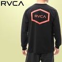 ゆうパケット発送！ 送料無料 ルーカ 長袖 ラッシュガード メンズ 水陸両用 RVCA HEX SURF LS サーフィン 水着 ラッシュ TEE Tシャツ ..