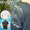 ネコポス発送! 送料無料 ルーカ 半袖 ラッシュガード メンズ 水陸両用 RVCA ILL ESCAPE SQUARE SFST ラッシュT サーフィン 水着 ...