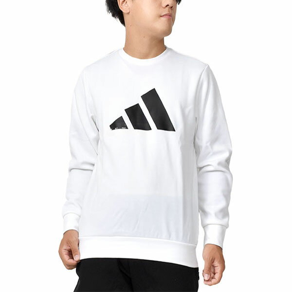 35%OFF 送料無料 アディダス adidas メンズ M UB GFX SWT クルーネック スウェット ビッグロゴ トレーナー スエット スポーツウェア トレーニング ウェア ジム ホワイト 白 IZN89