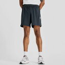 送料無料 ニューバランス ジャージ ハーフパンツ 吸汗速乾 New Balance メンズ ニット ショートパンツ 7インチ リラックスシルエット ブラック 短パン ams51207 2025春夏新作