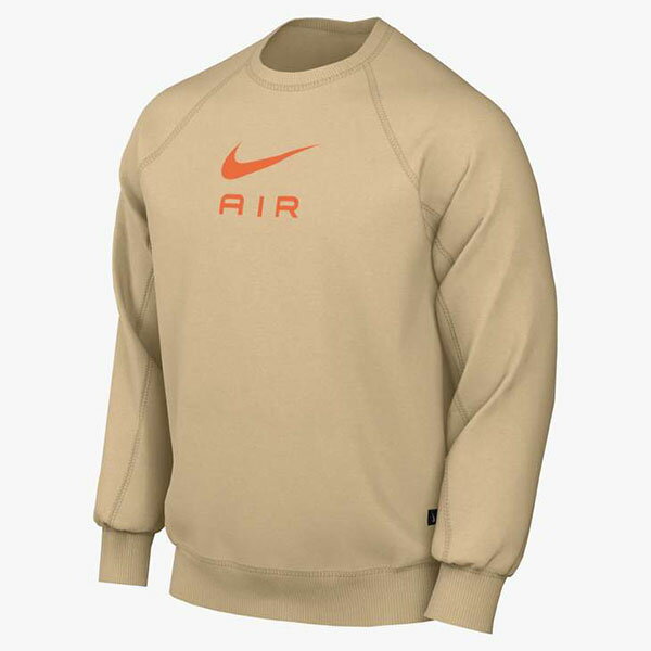 40%off 送料無料 ナイキ スウェット 上下セット メンズ レディース NIKE NSW NIKE AIR FT L/S クルー ジョガーパンツ フリース トレーナー ロングパンツ スポーツウェア ベージュ dv9830 dv9846 2