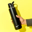 送料無料 ナイキ 水筒 保冷 NIKE SS リチャージ ボトル 24oz 700ml 700ミリリットル 保冷専用 ステンレスボトル 直飲み ステンレス スポーツボトル 水分補給 ブラック 黒 hy2017 091(3)