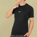 ゆうパケット対応可能!ナイキ トレーニングTシャツ メンズ NIKE ドライフィット タイト S/S Tシャツ 半袖 ランニング ジョギング ジム トレーニング フィットネス スポーツ シャツ ウェア ブラック fb7933 010