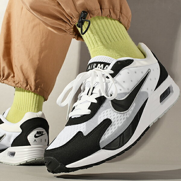 送料無料 ナイキ スニーカー メンズ NIKE エア マックス ソロ シューズ 靴 エアマックス AIR MAX SOLO ホワイト ブラック dx3666 2024春新作のサムネイル