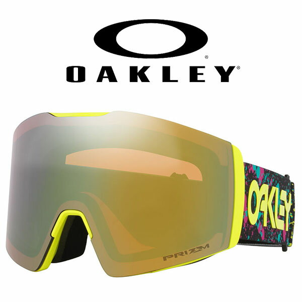 送料無料 スノーボード スキー ゴーグル オークリー OAKLEY FALL LINE L フォールライン メンズ PRIZM プリズム 平面 ミラー レンズ スノーゴーグル メガネ対応 OO7099-72 2025-2026冬新作 25/26 25-26
