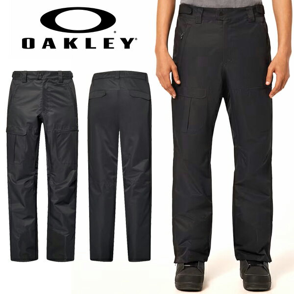 ■商品コメント &nbsp; 【日本正規代理店品】 OAKLEY DIVISIONAL CARGO SHELL PANT FOA404738 オークリー パンツ メンズ 男性 紳士 大きいサイズ ブラック 黒 耐水圧、透湿性ともに10,000（mm,g/m2/24h）のフィルムを採用した2 レイヤーシェルパンツ。シームテープを施し、膝は 立体裁断で作られ動きやすく高いパフォーマンスをサポート。フックアンドループ付きの調整可能なウエスト。ファスナー 付きカーゴポケットとフラップ付きフックアンドループ留めポケットを配し、インシームにファスナー付きベンチレーション。 補強された裾は止水ファスナー付き。スリムフィット。（防水/高通気/リサイクル） ※こちらの商品はUSモデルになります。 一般的な日本規格のMサイズをお求めの場合は、Sサイズのご購入をオススメします。 スノーボード スキー スノボ スノーウェア SNOWBOARD SKI 雪山 バックカントリー ■カラー 02E Blackout ■材質 リサイクルポリエステル57％、ポリエステル43％ &nbsp; ■商品カラーにつきまして &nbsp; 可能な限り商品色に近い画像を選んでおりますが、 閲覧環境等により画像の色目が若干異なる場合もございますので、 その旨をご理解された上でご購入ください。 &nbsp; メーカー希望小売価格はメーカー商品タグに基づいて掲載しています