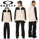 ラスト1点 XLサイズのみ 30%off 送料無料 スノーボードウェア メンズ セットアップ オークリー OAKLEY ジャケット パンツ 上下セット 上下組 ...