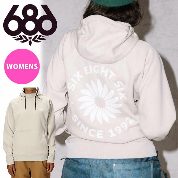 送料無料 パーカー 686 SIX EIGHT SIX シックスエイトシックス BONDED FLEECE PULLOVER HOODY レディース 婦人用 ウ...
