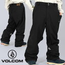 40%off 送料無料 スノーボードウェア VOLCOM ボルコム VLCMXDUSTBOX PANT ブラック メンズ パンツ スノボ スノーボード スノーボ...