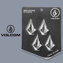 ゆうパケット対応可能!送料無料 VOLCOM ボルコム デッキパッド MINI STONE STOMPS 4個セット 滑り止め ストンプ ロゴ スノーボード ス...
