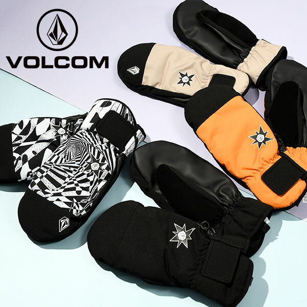 送料無料 スノーグローブ VOLCOM ボルコム メンズ JP STN MITT グローブ ミトン 手袋 防寒 スノーボード スノボ スキー スノー グローブ 日本正規品 2023-2024冬新作 20%off