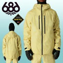 ラスト1点 Lサイズ 送料無料 スノーボードウェア 686 SIX EIGHT SIX シックスエイトシックス GORE-TEX 3L ATV JACKET メンズ ゴアテックス ジャケット スノボ スノーボード スノーウェア M3WN123 25%off