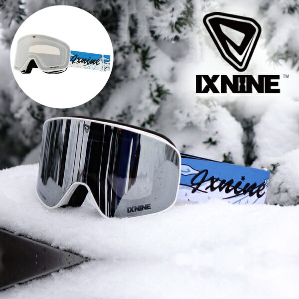 送料無料 スノーゴーグル IX NINE アイエックスナイン IX3 PRO Niseko Town アイエックススリープロ 調光 レンズ 換気 曇り止め レンズ スノボ スノー ゴーグル スノーボード IX9 平面レンズ 2024-2025冬新作 24-25 24/25 10%off