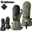 ラスト1個 送料無料 スノーボード グローブ Ashram アシュラム 手袋 ミトン POD ポッド ASRM24W05 メンズ レディース ゴアテックス GO...
