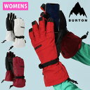 送料無料 スノーグローブ BURTON バートン レディース Womens Profile Glove 五本指 手袋 スマホ対応 スマートフォン対応 タッチパネ...