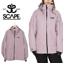 現品のみ Lサイズ 送料無料 スノーボードウェア SCAPE エスケープ パープル系 POW JACKET メンズ パウ ジャケット スノボ スノーボード スノーウェア 71123301 2023-2024冬新作 24%off