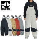送料無料 スノーボードウェア ROME SDS ローム メンズ BAGGY CARGO BIB PANTS バギーカーゴ ビブ パンツ スノボウェア スノーウエ...