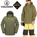 送料無料 スノーボードウェア VOLCOM ボルコム LONGO GORE-TEX JACKET メンズ ジャケット ゴアテックス スノボ スノーボード スノーボードウエア SNOWBOARD WEAR 25%off
