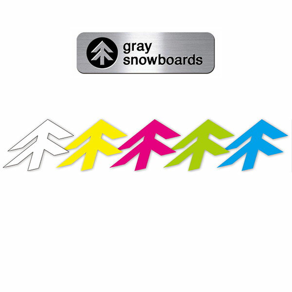 ゆうパケット対応可能！ gray snowboards STICKER DESPERADO L ステッカー グレイ スノーボード 200mm×280mm スノーボード カッティング シール スノボ 2023-2024 23-24 23/24