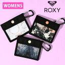 30%off ゆうパケット対応可能! パスケース ロキシー ROXY レディース PASS CASE ブラック 黒 チケットホルダー リフト券ホルダー 定期入れ...