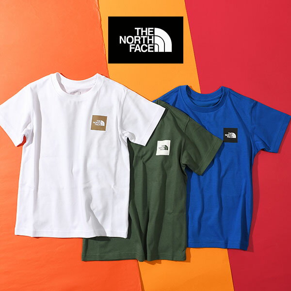 【動画あり】ネコポス発送！送料無料 ノースフェイス キッズ 半袖Tシャツ THE NORTH FAC