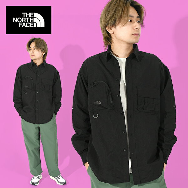 送料無料 ノースフェイス 長袖シャツ メンズ レディース 撥水 THE NORTH FACE L/S Field Utility Shirt フィールド ユーテ...