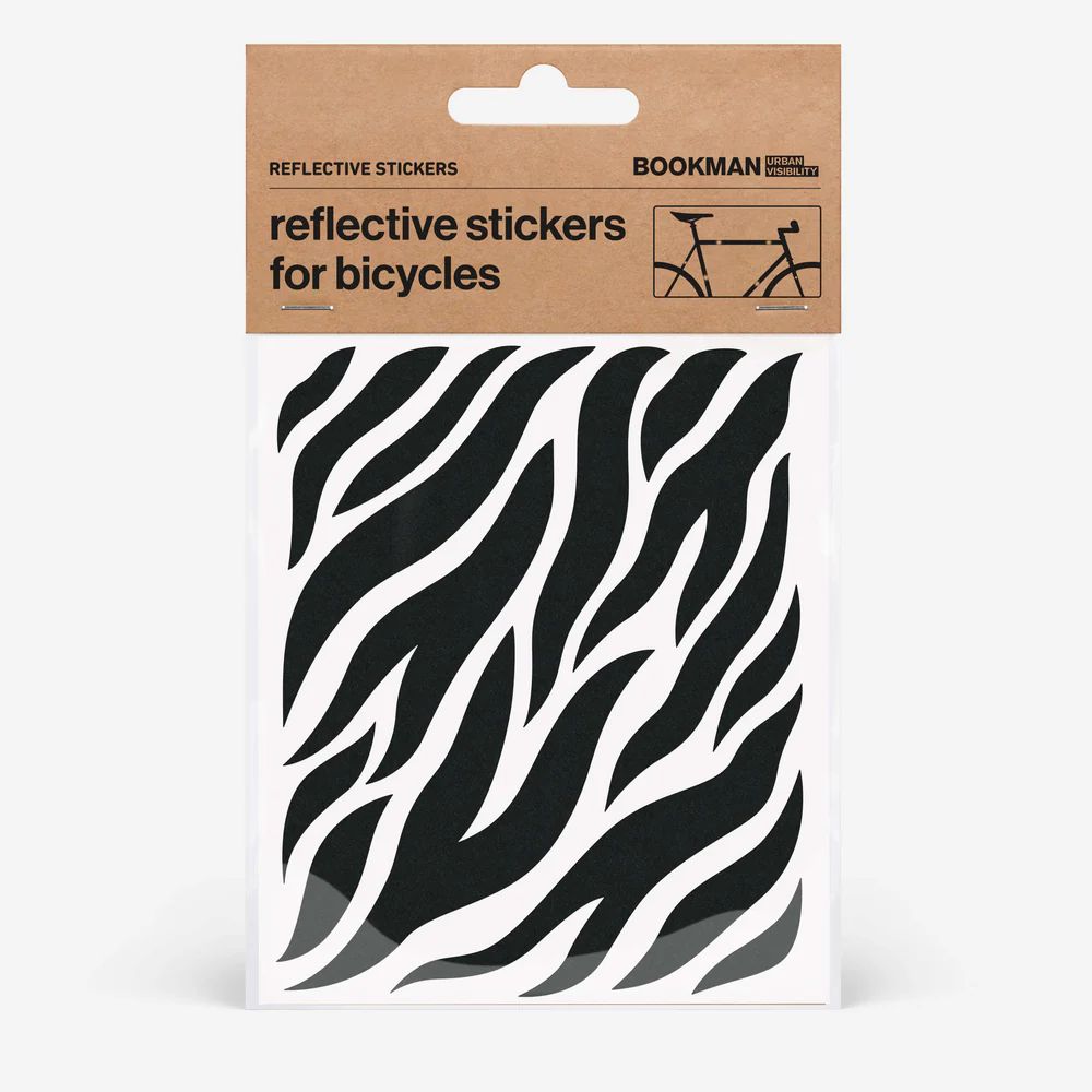 ブックマン リフレクティブステッカー ゼブラ BM-526 BOOKMAN Reflective Stickers Zebra 反射(4.0)