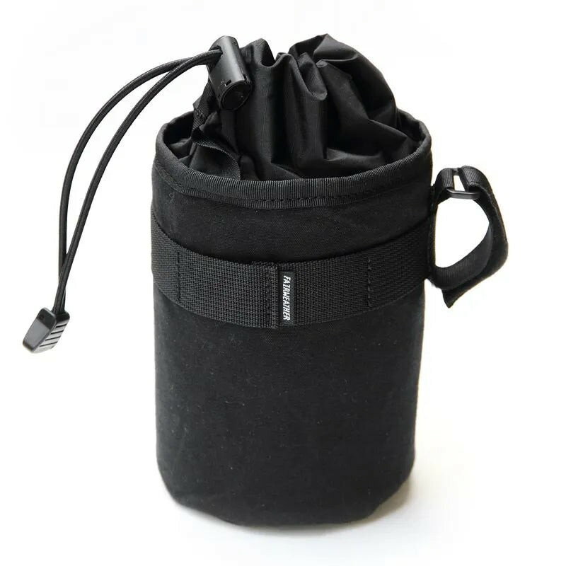 自転車 バッグ/ハンドルバッグ FAIRWEATHER stem bag フェアウェザー ステムバッグ ワックスドキャンバス ハンドルバッグ ボトルポーチ 自転車 バッグ エレファントサイクル ele1749