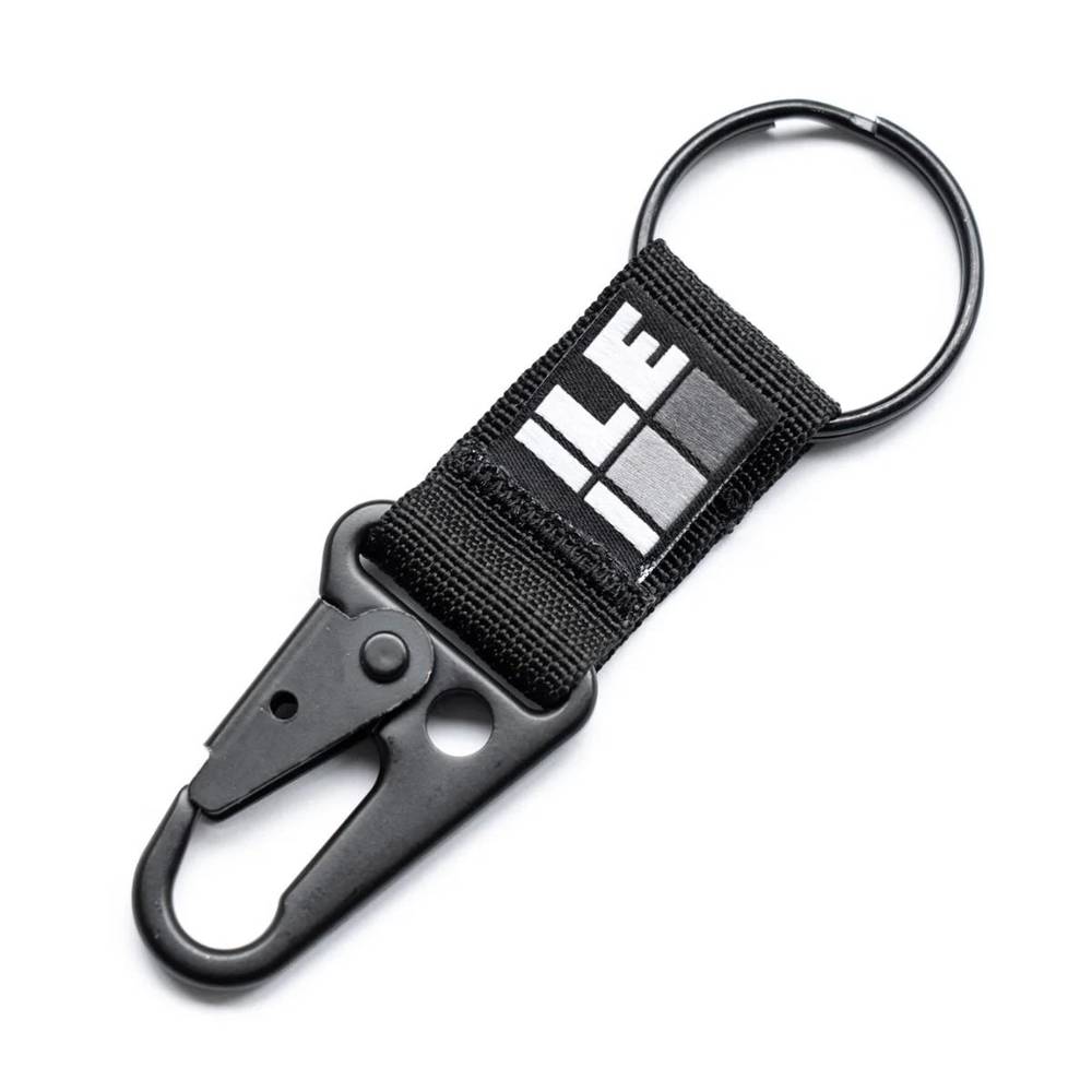 Wear - 自転車 キーホルダー アイエルイー キークリップ ILE key clip (ブラック) ロードバイク クロスバイク エレファントサイクル