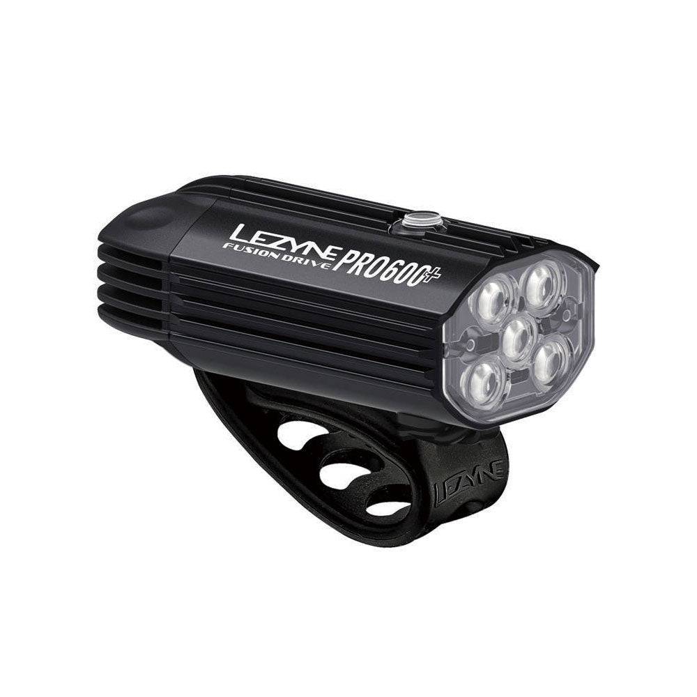 Rakuten - 自転車 アクセサリー ライト リフレクター レザイン LEZYNE FUSION DRIVE PRO 600+ サテンブラック フュージョンドライブプロ 600 ロードバイク クロスバイク エレファントサイクル