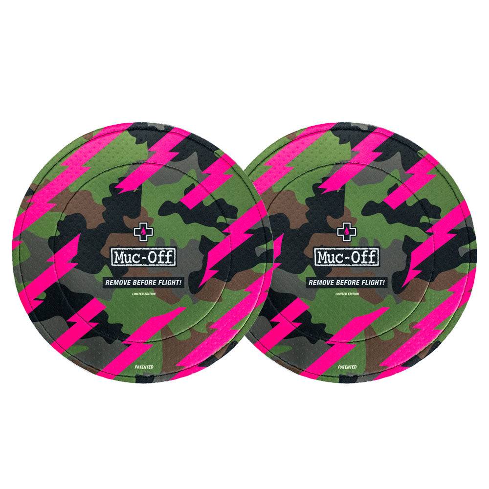 Rakuten - 自転車 メンテナンス 工具 マックオフ MUC-OFF DISC BRAKE COVERS pair CAMO ディスクブレーキカバー カモフラ ロードバイク クロスバイク エレファントサイクル
