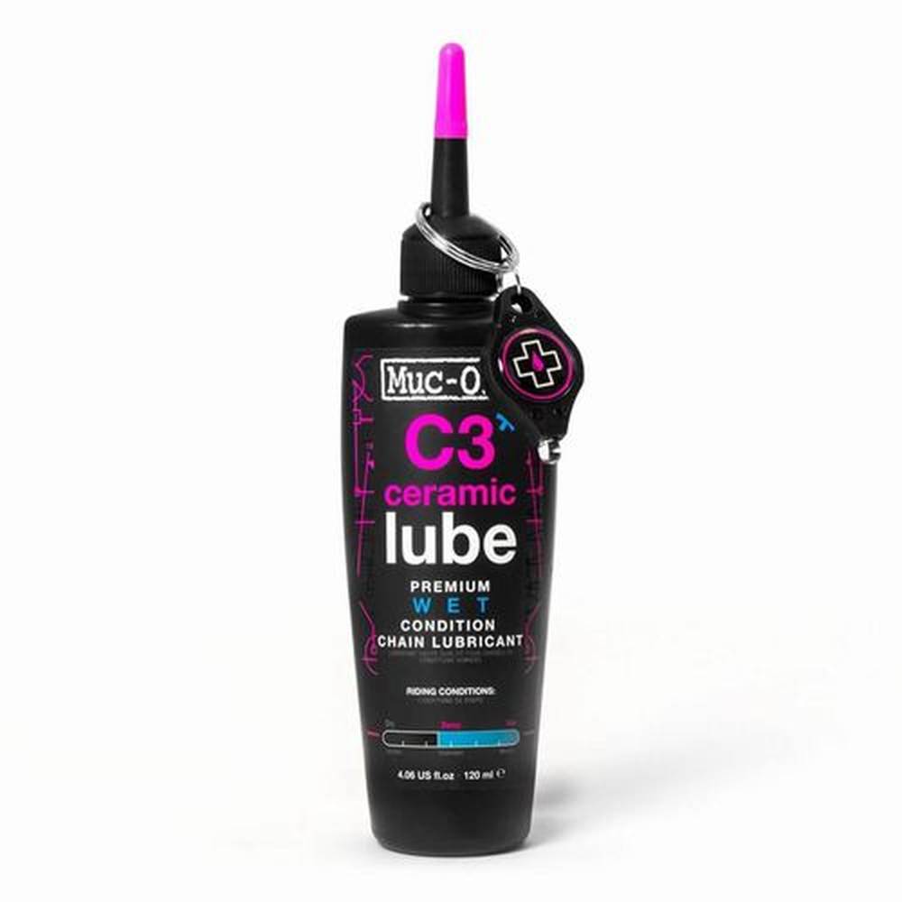 自転車 メンテナンス チェーンオイル クリーナ グリスなど マックオフ MUC-OFF C3 WET CERAMIC LUBE 120ml ウェットセラミックルブ ロードバイク クロスバイク エレファントサイクル