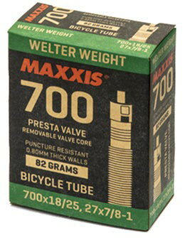 Rakuten - 自転車 ホイール・ハブ・タイヤ/チューブ クロスバイク ロードバイク対応 通勤 通学 MAXXIS マキシス Welter Weight 仏式チューブ 700×33-50C 48mm 高耐久 0.80mm厚 RVC対応 TIT15041 エレファントサイクル ele1655