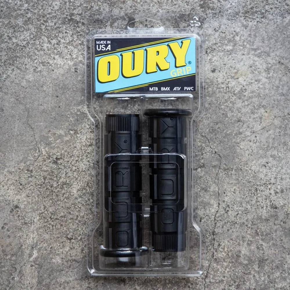 Rakuten - 自転車 ハンドル ステム グリップ グリップ オーリー OURY マウンテングリップ mountain grip (ブラック) ロードバイク クロスバイク エレファントサイクル