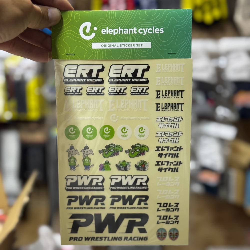 Rakuten - 自転車 ステッカー オリジナル ラジコン シール ステッカー ロードバイク クロスバイク対応 エレファントサイクル