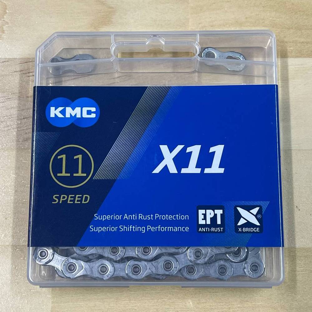 自転車 パーツ コンポーネント チェーン KMC X11 EPT 防錆加工 チェーン 116リンク...