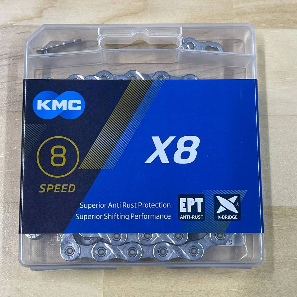 Rakuten - 自転車 パーツ コンポーネント チェーン KMC X8 EPT 防錆加工 チェーン 116リンク ロードバイク クロスバイク パーツ対応 エレファントサイクル