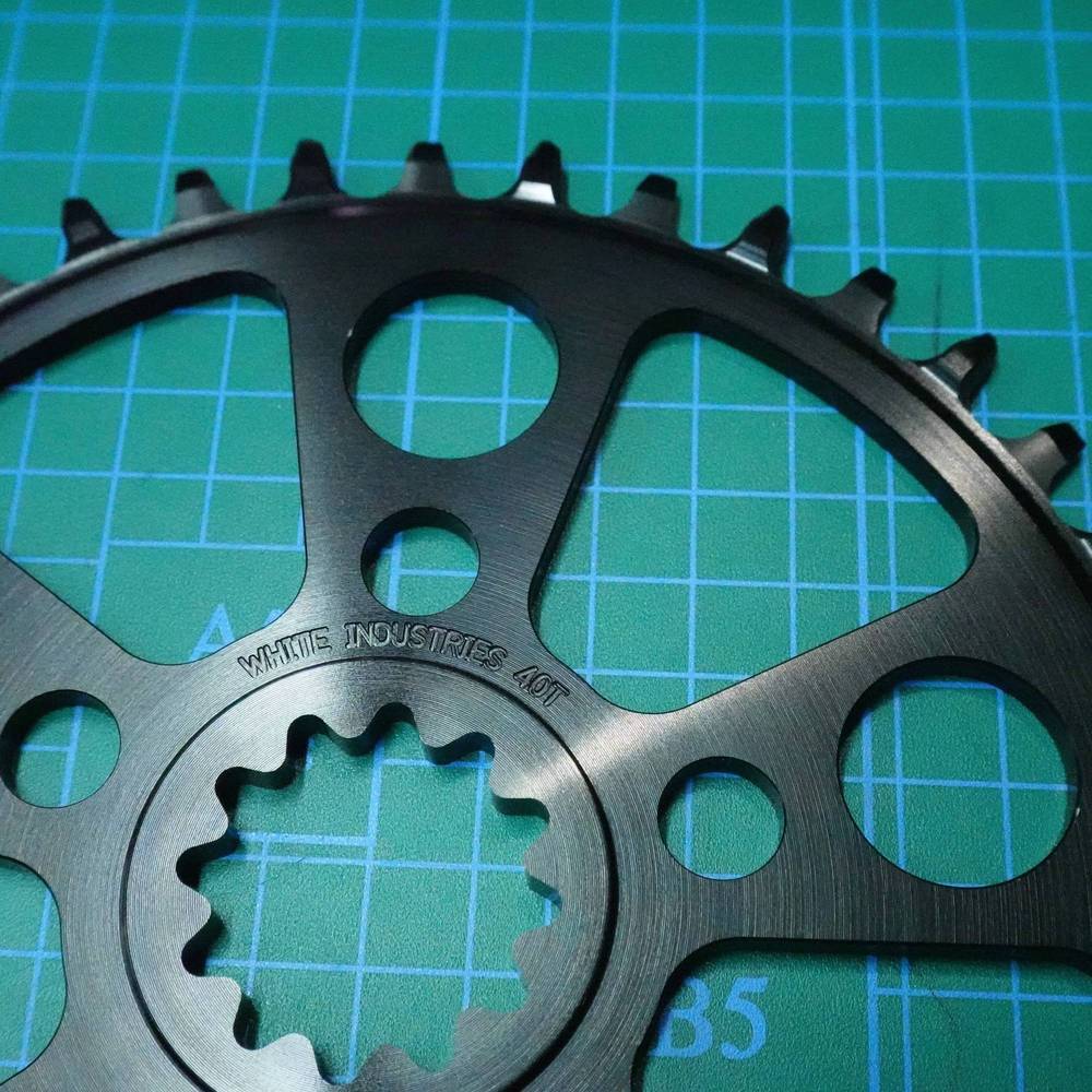 自転車 パーツ コンポーネント クランク ホワイトインダストリーズ シングル チェ...